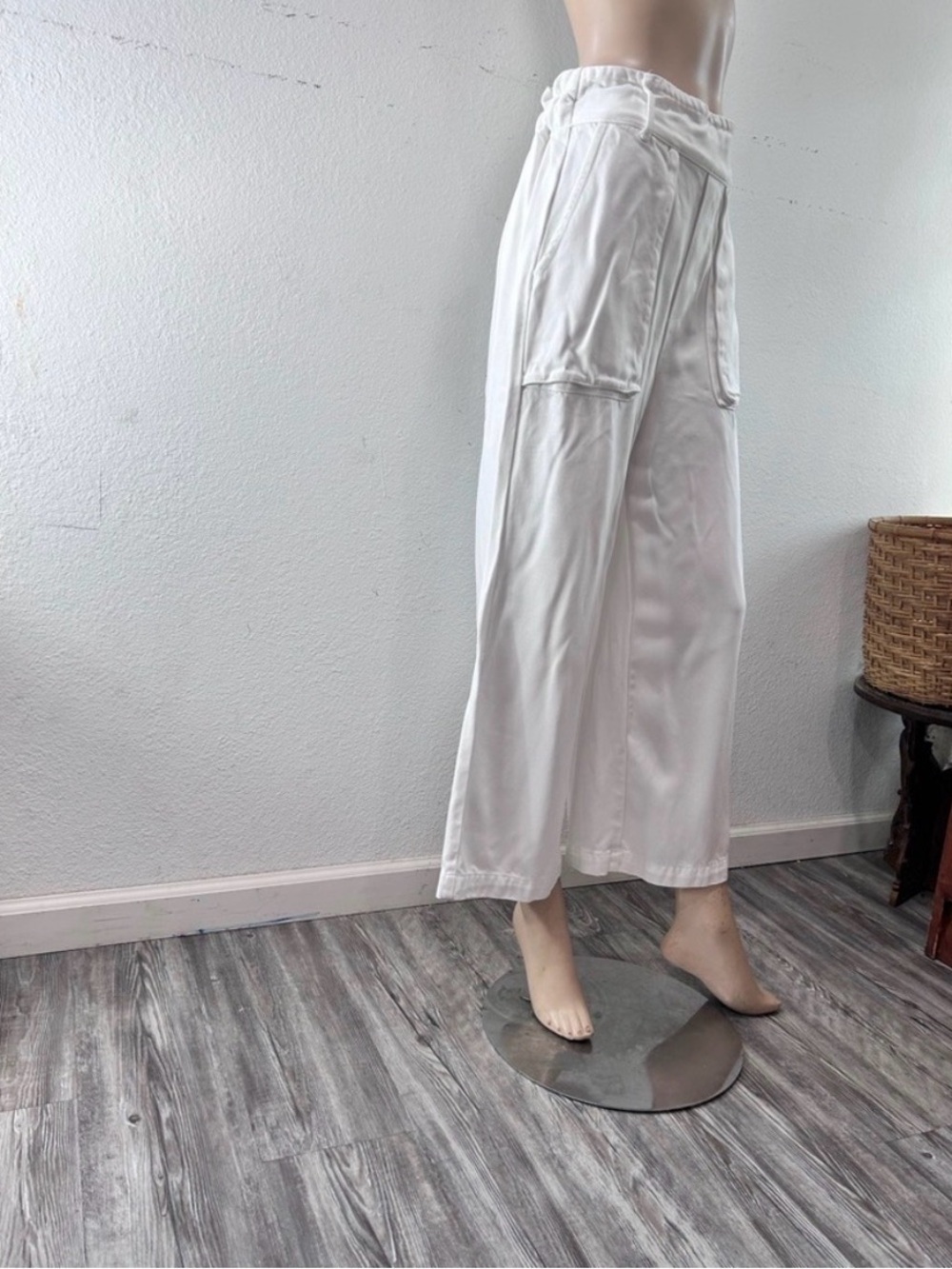 YFB White  Wide-Leg trousers /Pants/boho